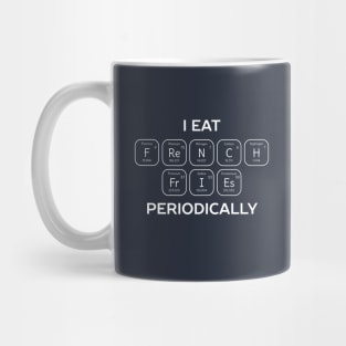 French Fries Science Pun T-Shirt Mug